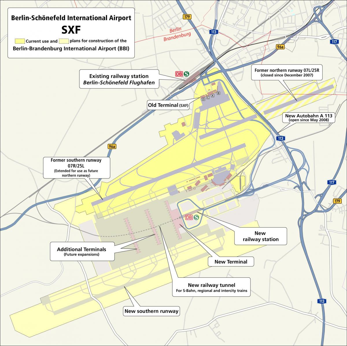 aeroporto berlino schoenefeld mappa