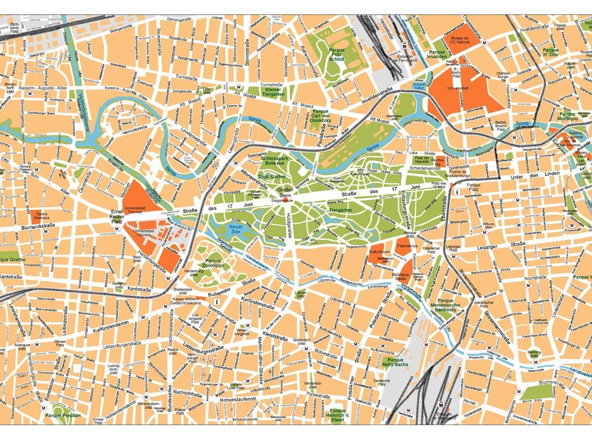berlin centrum mappa