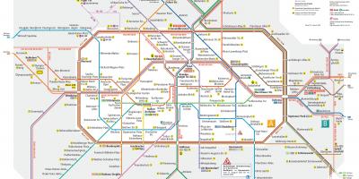Mappa di berlin u-bahn