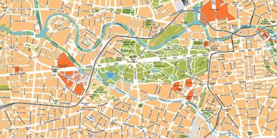 Berlin centrum mappa