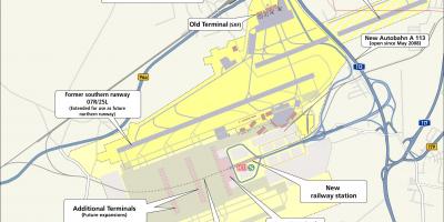 Aeroporto berlino schoenefeld mappa