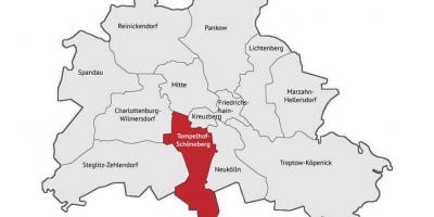 Mappa di berlin schoeneberg