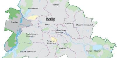 Mappa di berlin spandau